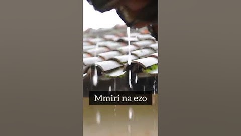 How to say Water || Rain is falling in Igbo: Nigeria|| Mini Igbo lesson 4 | Learn Igbo