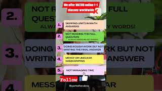 #maths #mathematics #mathmistakes #OLevelMath #FBISEMath #OnlineMathTutor #MathShorts #trending