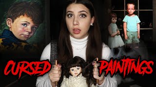 ASKING MY HAUNTED DOLL ABOUT THESE HAUNTED/CURSED PAINTINGS...