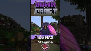 เพิ่ม MAX Stamina DawnCraft #minecraft #shorts #gaming
