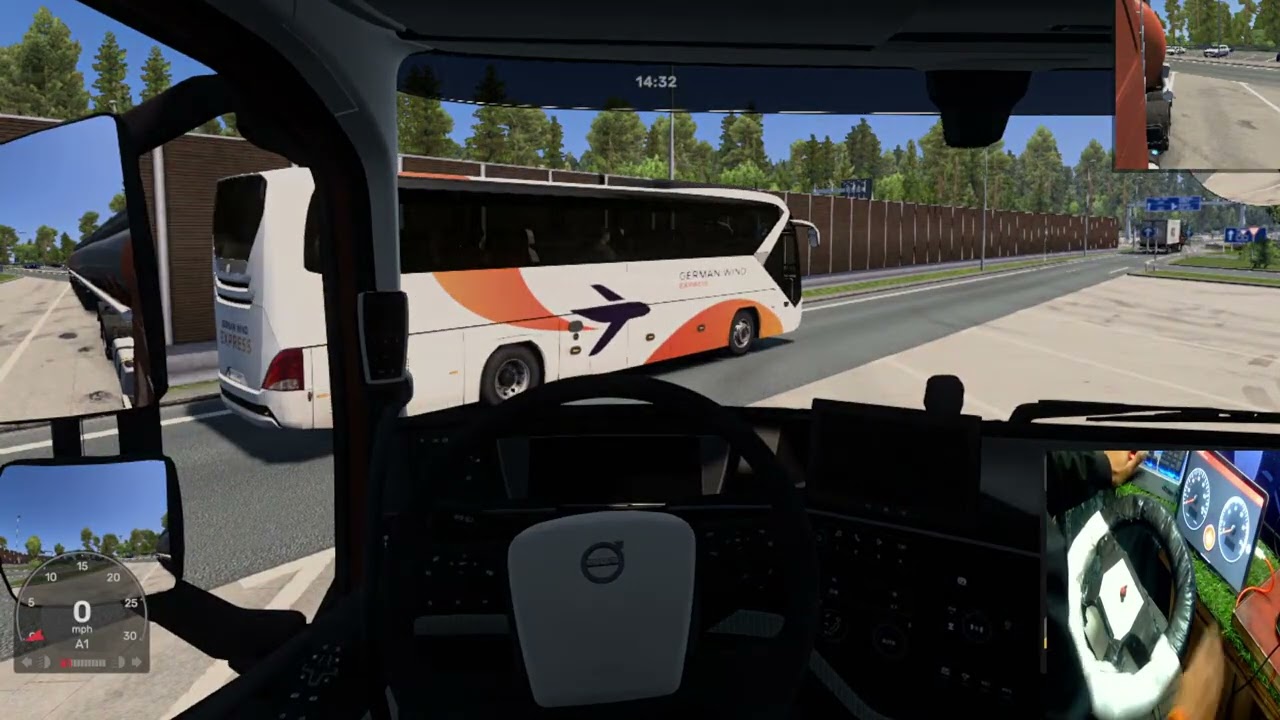 🚛🚛 रात की खतरनाक ड्राइव 🌧️ | Luxembourg ➝ Ukraine | ETS2 1.58 | बारिश में संकरी सड़कें 🚛