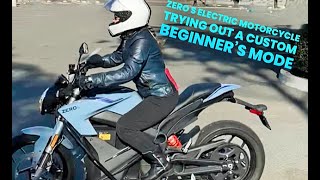 Trying Out a Custom Mode on My 2021 Zero S Electric Motorcycle