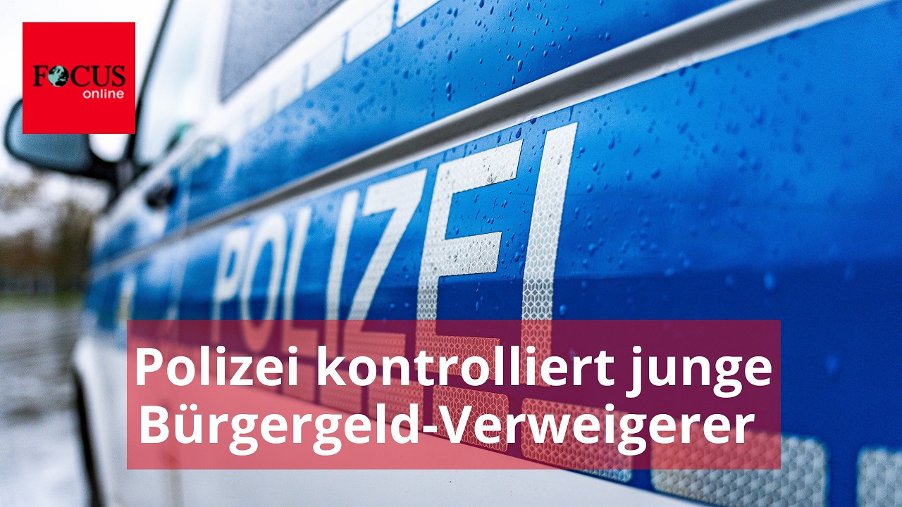 Polizei holt junge Bürgergeld-Empfänger zur Pflichtarbeit ab – Landrat erzählt, was sie erleben