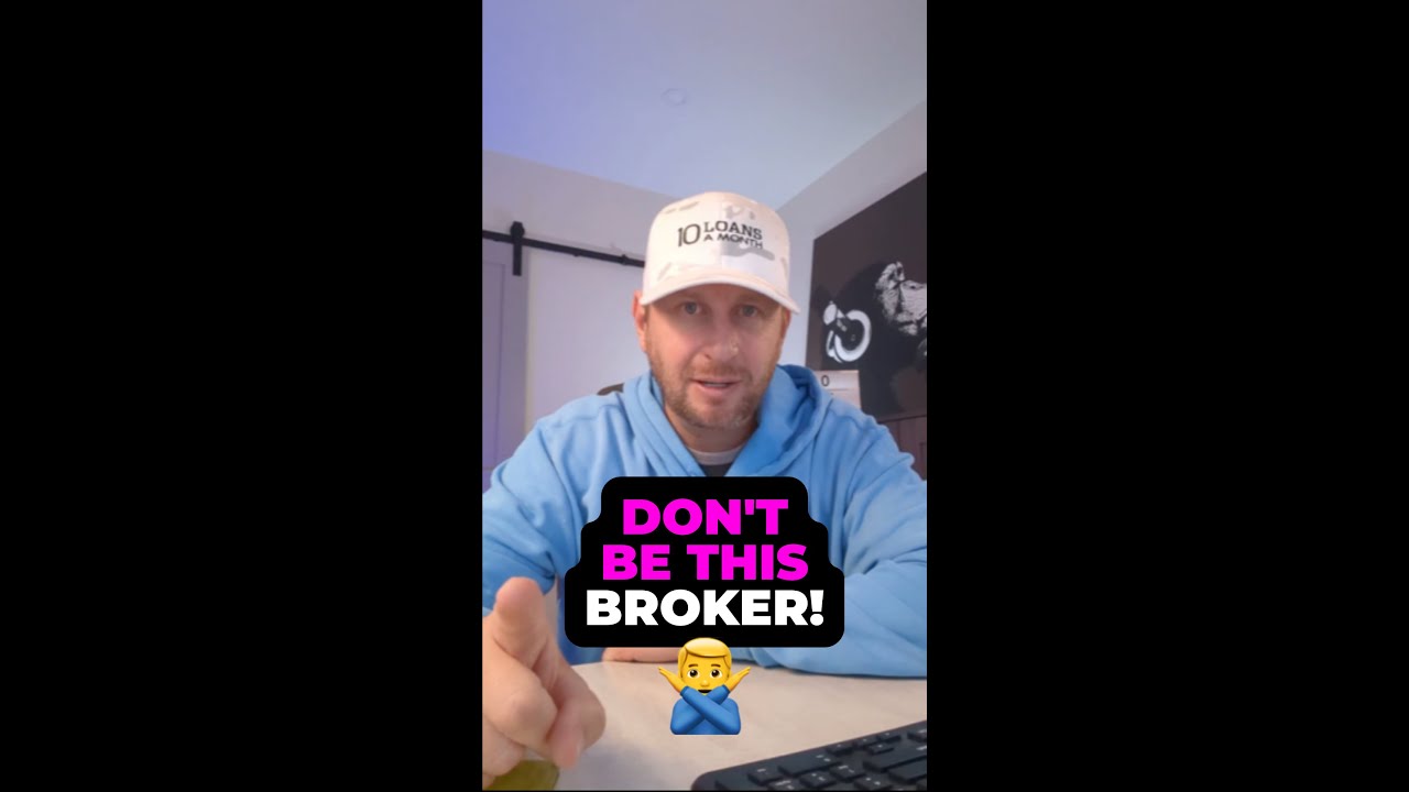 Don't be this broker!