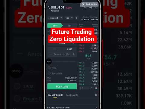 Binance Futures Trading Zero Liquidation | Future Trading Strategy #binance #binancefutures