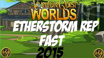 AQW how to get rep in etherstorm fast 2015