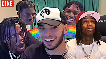 Adin Ross SUS MOMENTS! 🏳️‍🌈😂 Ft POLO G, LIL YACHTY, ZIAS, LIL TJAY