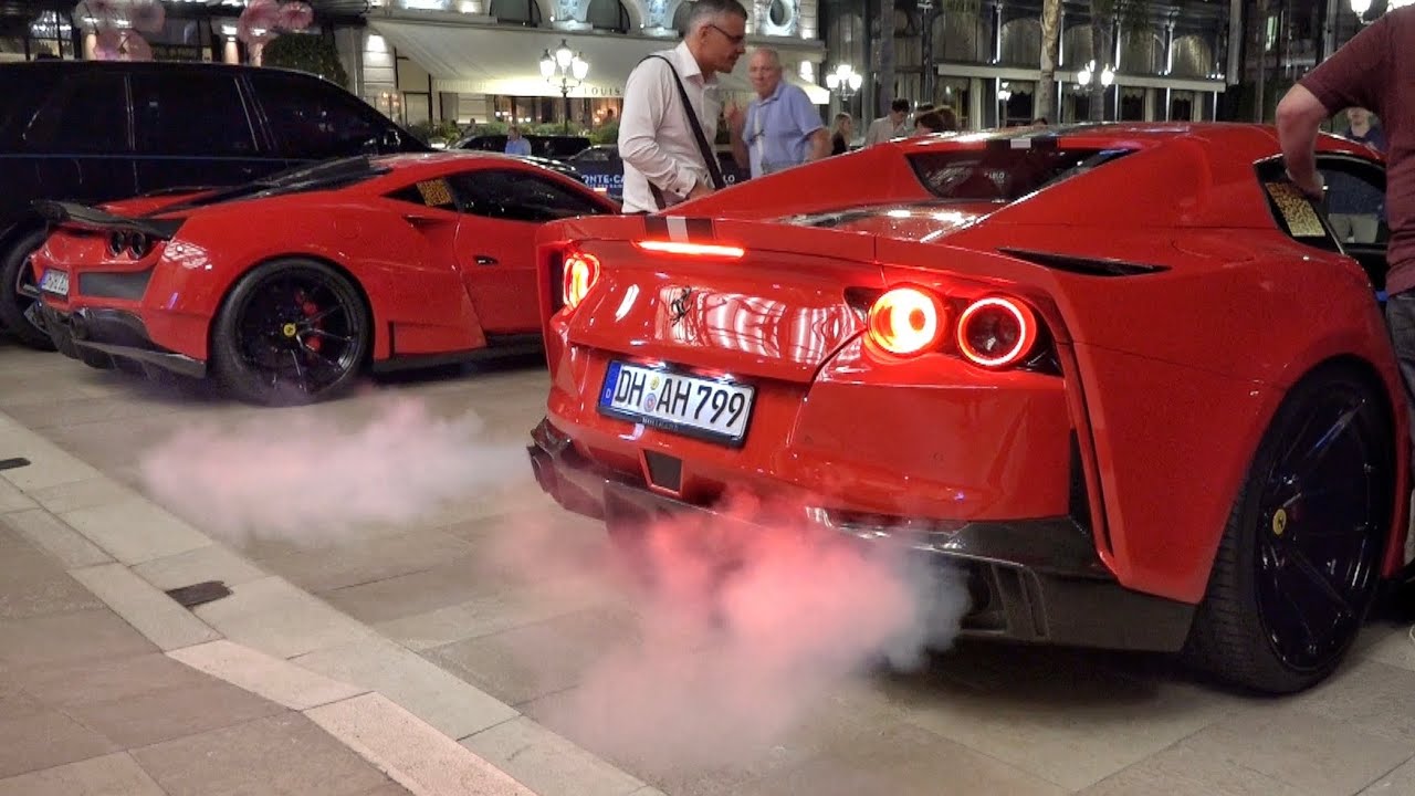 INVASION DE FERRARI NOVITEC À MONACO ! Gros bruit🔥