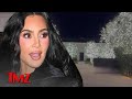 Kim Kardashian Shows Off Insane Home Christmas Light Display | TMZ TV