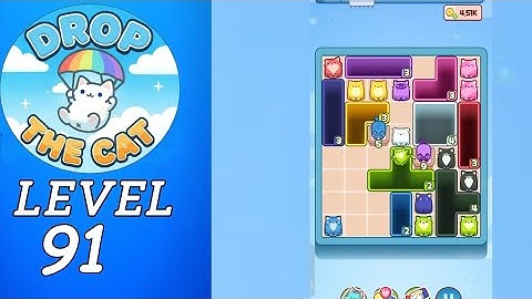 Drop The Cat Level 91 Walkthrough