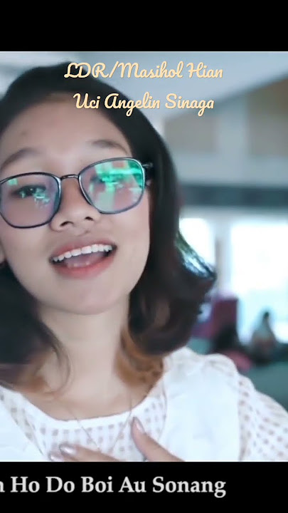 Uci Angelin Sinaga - LDR/Masihol Hian #shorts
