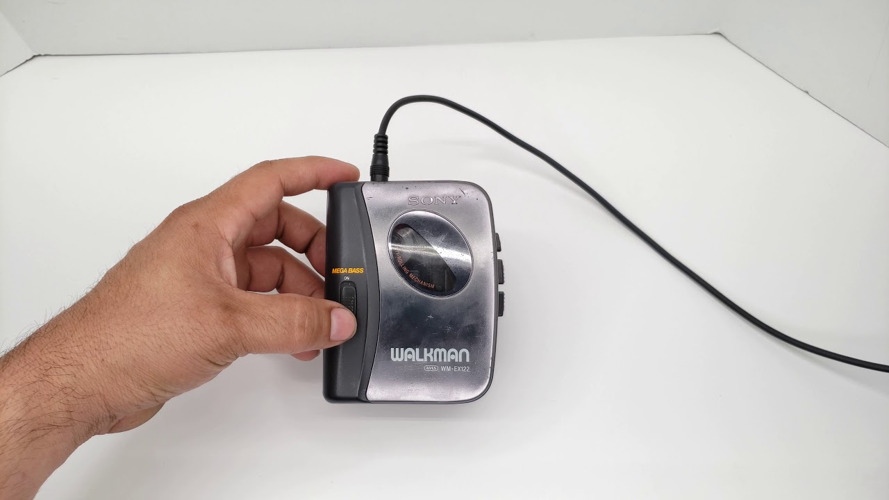 Sony Walkman WM-EX122 Mega Bass Portable Cassette Player - YouTube