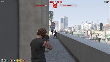 Chang gang X Hydra gang X Street team shootout vs cops (All povs) Gta Nopixel