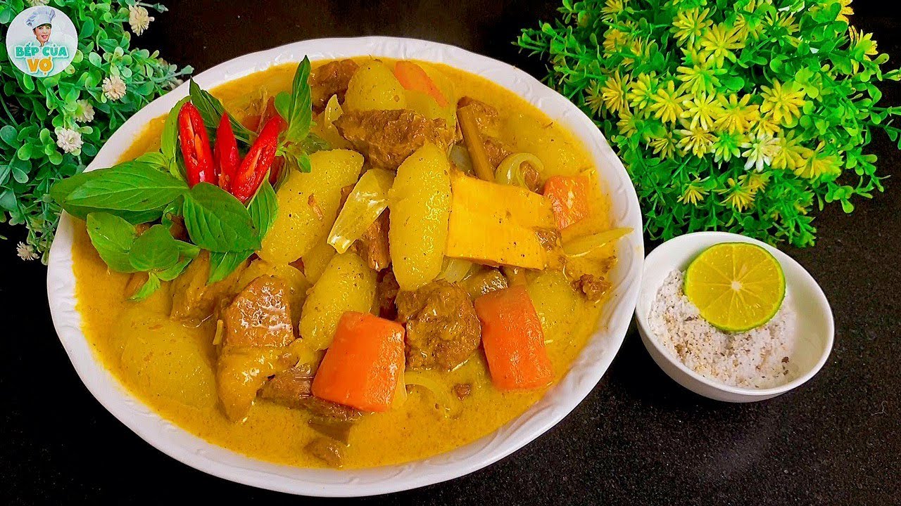 Thử ngay CÀ RI BÒ thơm ngon lạ miệng không thể chối từ | Bếp Của Vợ ...