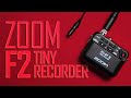 ZOOM F2 Body Pack Lavalier Audio Recorder