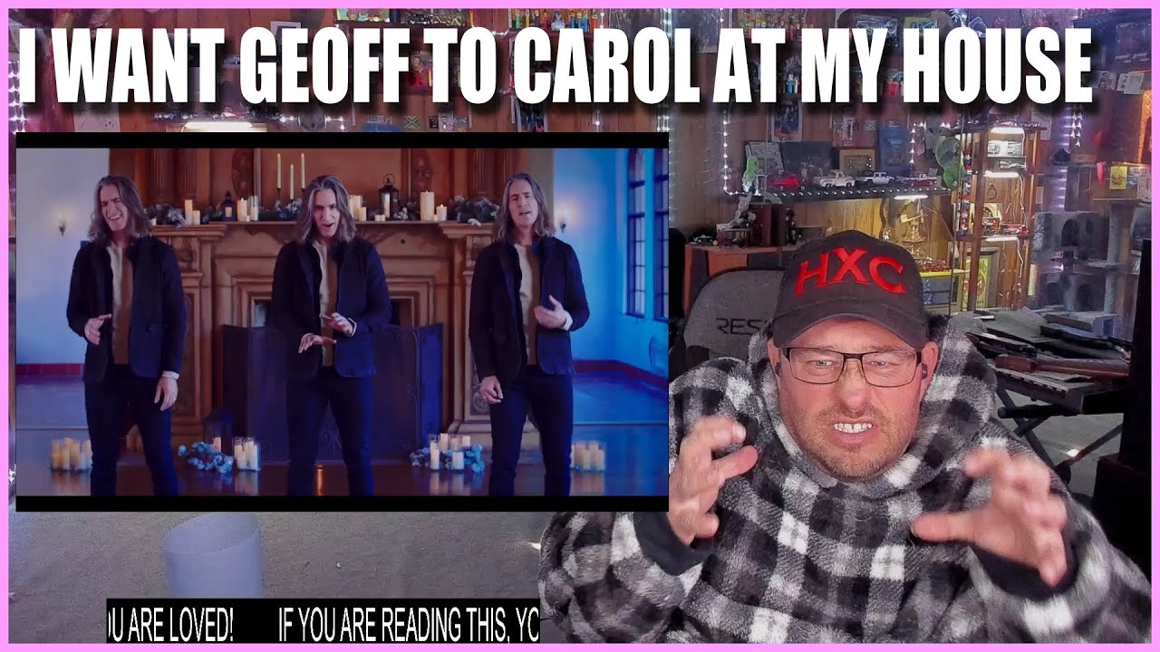 CAROL OF THE BELLS | Bass Singer Version | Geoff Castellucci REACTION!