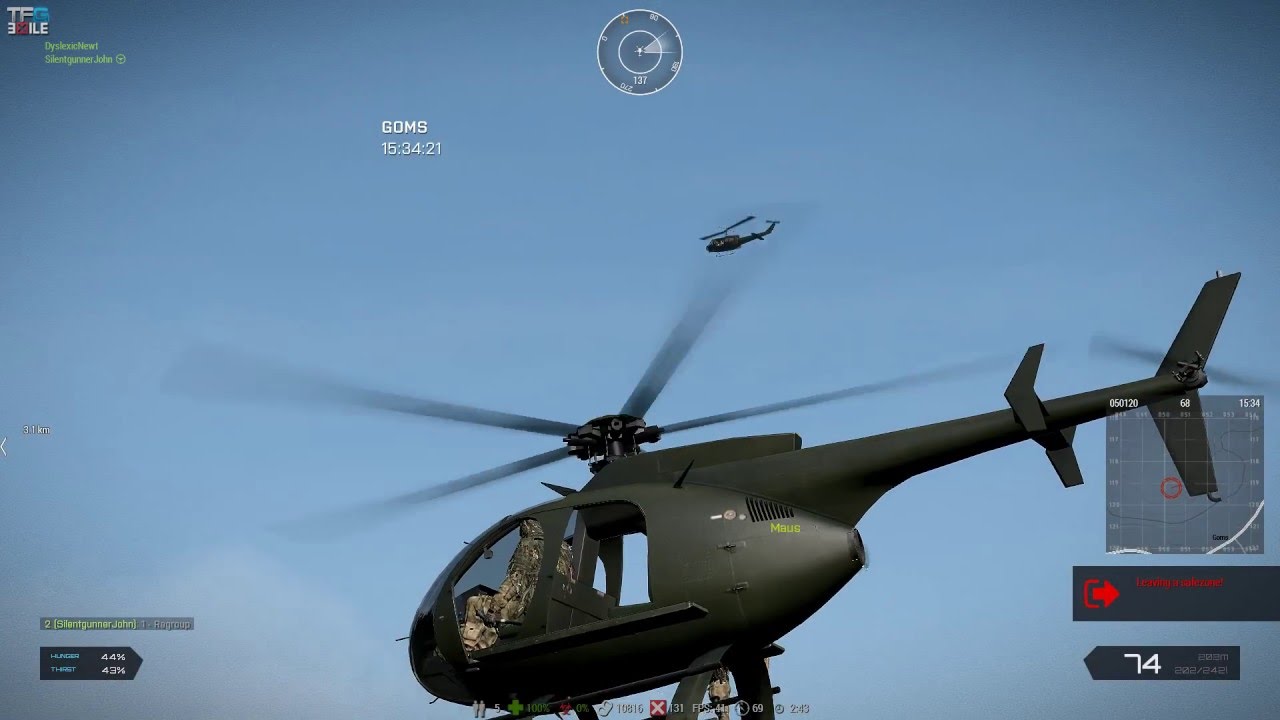 ArmA 3 Exile: Heli Chase