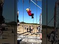 At the Rope Climb obstacle. 2025 Dallas Spartan Trifecta Weekend Event. #spartan  #spartanrace