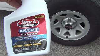 Review: Black Magic's "Bleche-Wite" Tire Cleaner