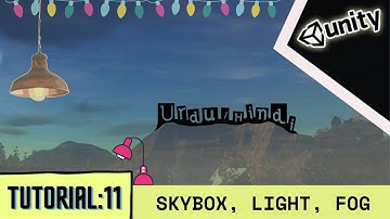 Creating Free Skybox , lights and fog  in Unity 3D|Game Development  for Beginners|Urdu/Hindi