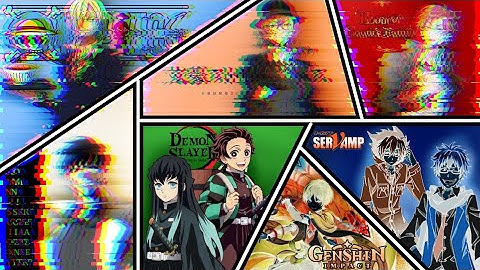 Fandom React to Each Other : Demon Slayer - Tanjiro & Muichiro - Reaction part 3 [Put in 2×]