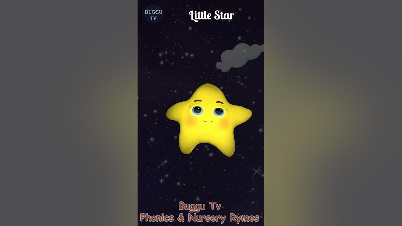 Twinkle Twinkle Little Star , Learning little star Rhyme with BugguTv phonics & Nursery Rhymes.