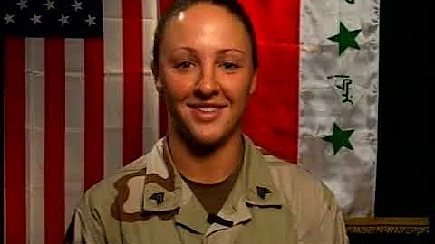 Sergeant Leigh Ann Hester - First female soldier t...