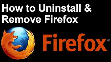 ✔️ Windows 10 - Uninstall Firefox - Remove Mozilla Firefox Browser