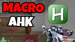 MACRO AUTOHOTKEY (AHK) CROSS FIRE AL