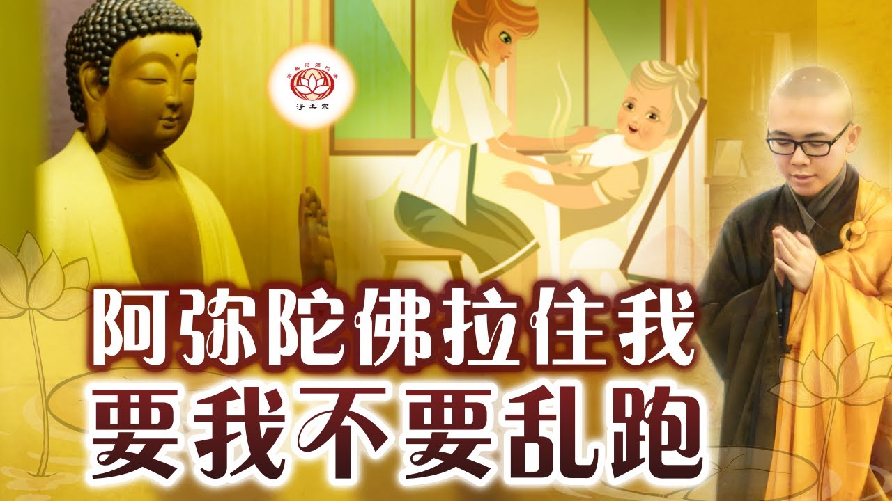 阿弥陀佛拉住我，要我不要乱跑👼（真实故事） | 净本法师 主讲