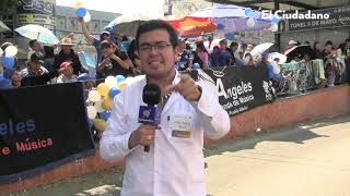 Desfile conmemorativo de la batalla del 5 de Mayo desde la Ciudad de Puebla
