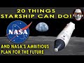 NASA has a 50 Point Plan for the Solar System!  How does Starship fit in?