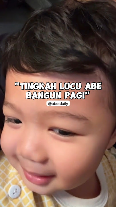 abe bangun pagi #abecekut #shorts