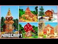 5 Starter Houses for 5 Minecraft Biomes!