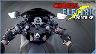 CHINESE ELECTRIC SPORTBIKE | First Ride on USA soil