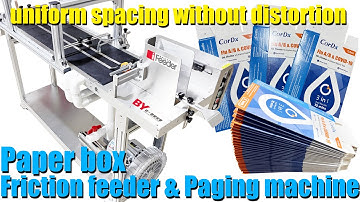 Paper box friction feeder paging machine iFeeder Baiyi