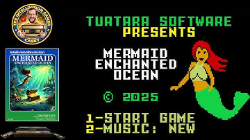 Intellivision Mermaid: Enchanted Ocean - Homebrew Game on Original Hardware