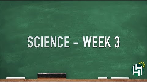 CC Cycle 3 Week 3 Science