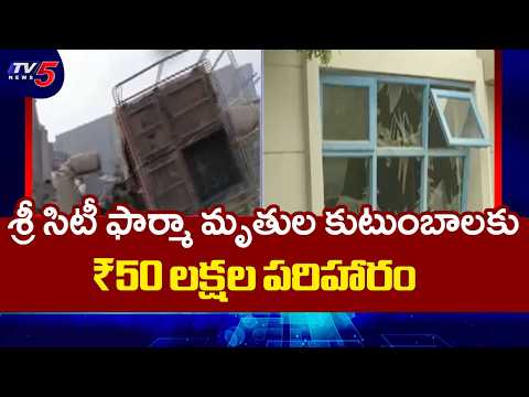 Sri City Industrial Incident : Collector Announces ₹50 Lakh Ex-Gratia To Kin Of Victims | TV5 News - TV5NEWS