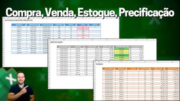 Planilha de Compras, Vendas, Estoque e Precificação | Baixar Grátis | Como Fazer no Excel