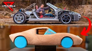 $500 Junk Car to SUPERCAR: BODY FABRICATION BEGINS - Project Jigsaw