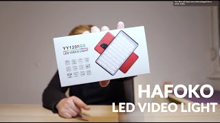 HAFOKO LED Video light - Is it good as a main light or as a fill light?