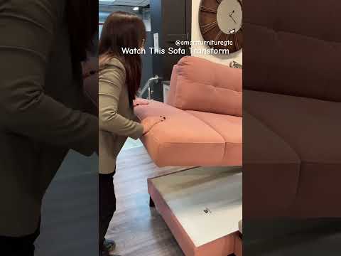 Bed Storage Inside A Sofa Watch This Spacesavingfurniture Couch