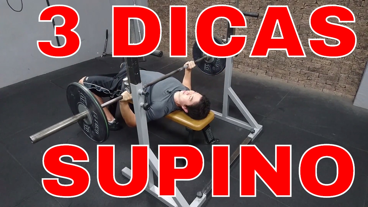 Supino reto maquina Musculação 