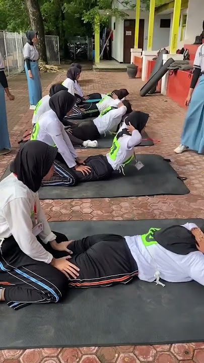 Seleksi Kesamaptaan Calon Paskibraka #paskibra #paskibraka #sekolah #17agustus