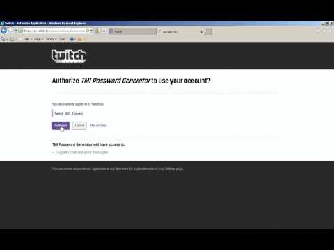 Connect Twitch Through IRC (Pidgin, mIRC, X-Chat, HexChat)