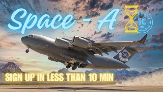 How to sign up for Space-A travel explained in under 10 min ⏱️