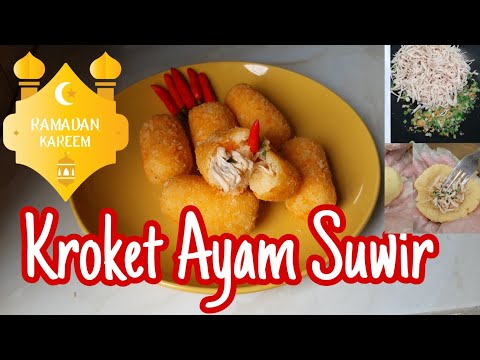 cara-membuat-kroket-ayam-suwir