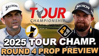 2025 Tour Championship Round 4 Prop + Betting Preview : Matchup Bets, Prize Picks + Underdog Props
