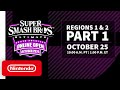 Super Smash Bros. Ultimate NA Online Open October 2020 - Finals: Regions 1 & 2 - Part 1